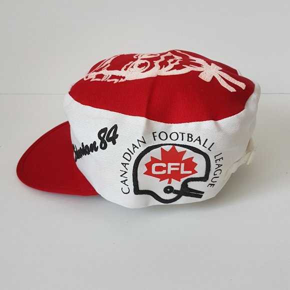 RARE Vintage CFL Grey Cup Edmonton 1984 KFC Adjustable Hat Mens Hat Womens Hat - Picture 9 of 15